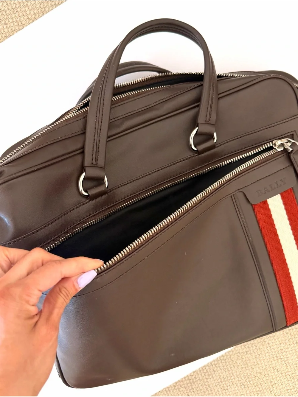 Bally elegant leather